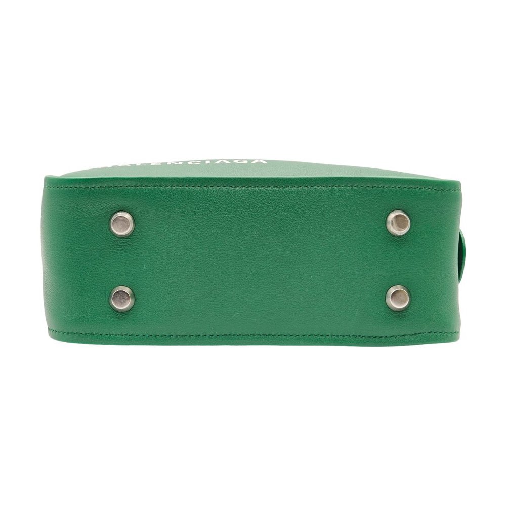 Balenciaga Triangle Leather Bag Green with 2 straps - Picture 4 of 7